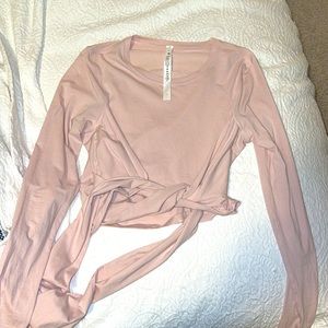 Lululemon wrap tie long sleeve